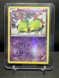 Natu 55/113 Reverse Holo Pokemon 2013 Legendary Treasures - HP - Image 1