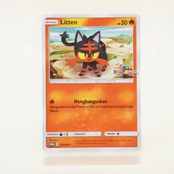 Pokemon - Litten 170/SM-P - Toys Kingdom Promo - Indonesisch - NM - Image 1