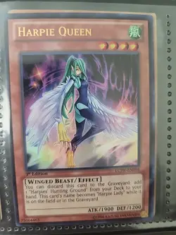 Harpie Queen LCJW-EN094 Yu-Gi-Oh Legendary Collection 4: Joey's World-1st... - Image 1