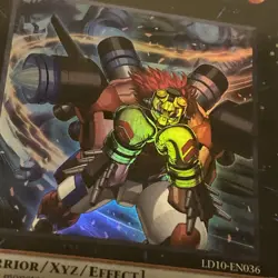 Battlin’ Boxer King Dempsey Yu Gi Oh (Warrior/XYZ/Effect) LD10-EN036 - Image 2