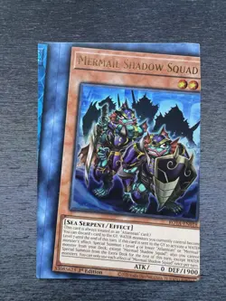 YuGiOh! Mermail Shadow Squad ROTA-EN018 - Error Misprint Miscut 1st Edition NM - Image 2