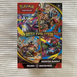 Pokemon Trading Card Game Mega Evolution Booster Bundle FACTORY SEALED - Image 1