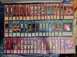 Yugioh 55 Card Branded Dracotail Deck Core Albaz Dogma Ketu Flame Albion - Image 1