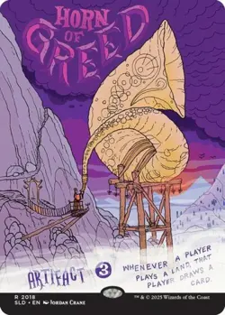 MTG English Horn of Greed NM Normal Secret Lair - Image 1