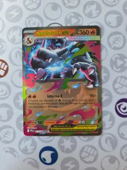 Mega Charizard Ex 013/094 Phantasmal Flames Pokemon Card - Image 1