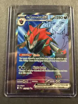 Pokemon TCG N's Zoroark EX Holo Ultra Rare Card 175/159 Sv09: Journey Together - Image 3