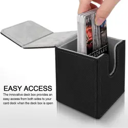 Organizer Game MTG Trading Card Holder PU Card Deck Case Storage Box Children - Image 3