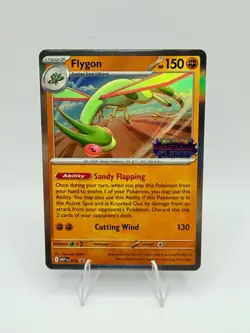 Flygon 016 Phantasmal Flames Stamp Promo Pre Release Near Mint Card - Image 1