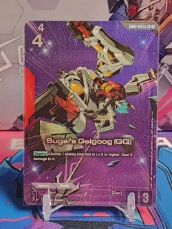 Sugai's Gelgoog (GQ) (R+) GD02-041 Gundam TCG Card Game - Dual Impact - Image 1