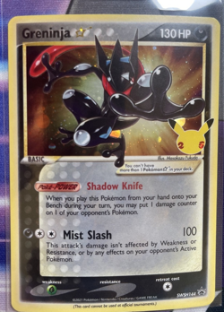 Greninja Gold Star SWSH144 Pokemon Celebrations Promo Card Lot X6 - Image 5
