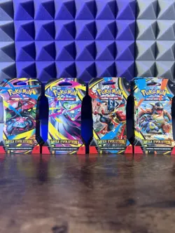 35 CT Mega Evolution Sleeved Booster Pack Pokemon Cards - Image 1