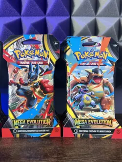 35 CT Mega Evolution Sleeved Booster Pack Pokemon Cards - Image 2