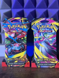 35 CT Mega Evolution Sleeved Booster Pack Pokemon Cards - Image 3
