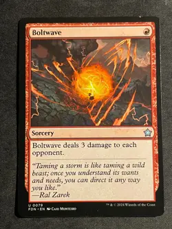 MTG Boltwave, NM-Mint, (FDN #0079) Regular - Image 1