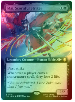 Mai, Scornful Striker - Foil - Extended Art Avatar MTG - Image 1