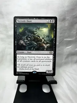 MTG Necrotic Ooze Scars of Mirrodin Regular Rare Magic The Gathering LP - Image 1