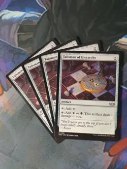 Talisman of Hierarchy x 4 | 7% Off 2+ | Dragonstorm | NM | MTG - Image 1