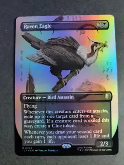 Raven Eagle (Borderless Foil) Rare MTG Avatar - Image 1