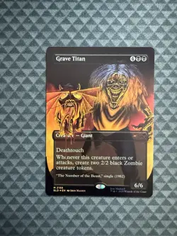 MTG Grave Titan #2188 Rainbow Foil Rare Secret Lair Drop Series (SLD) - Image 1