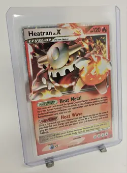 Pokemon Heatran Lv.X #97/100 - Stormfront 2008 - Holo Rare [LP/E] - Image 2