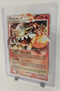 Pokemon Heatran Lv.X #97/100 - Stormfront 2008 - Holo Rare [LP/E] - Image 3