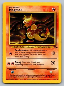 Pokemon TCG Fossil Magmar #39 - Image 1