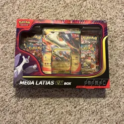 Pokemon TCG Mega Evolution Mega Latias EX Box Sealed Box - Image 1