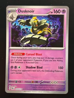 Dusknoir (Poke Ball Pattern) 037/131 - Pokemon TCG - Prismatic Evolutions - Image 1
