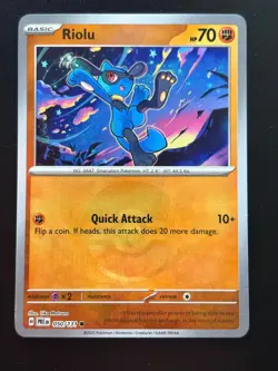 Riolu (Poke Ball Pattern) 050/131 - Pokemon TCG - Prismatic Evolutions - Image 1