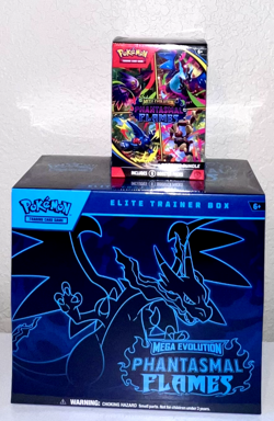 Pokemon Phantasmal Flames Elite Trainer Box ETB + Booster Bundle - Image 1