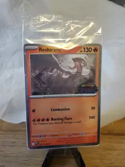 Reshiram 017/094 - Holo Rare - Pokemon TCG: Phantasmal Flames - NM stamped promo - Image 1