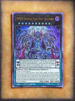 Yugioh D/D/D Deviser King Deus Machinex BACH-EN044 Ultra Rare 1st Ed NM - Image 1