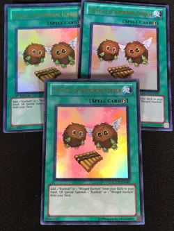 Yugioh The Flute of Summoning Kuriboh LCGX-EN087 Ultra x3 (NM) One is 1st - Image 1