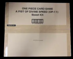 One Piece Card Game A Fist of Divine Speed OP-11 Boost Kit Sealed - Image 1