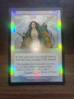 1x MTG Words of Worship - Foil Excellent Cond- Onslaught - Image 2