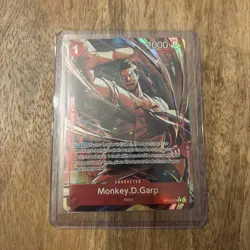 Monkey D. Garp Alt Art OP13-016 - One Piece English Card - Carrying on His Will - Image 1