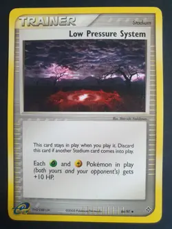 Low Pressure System 86/97 Trainer - EX Dragon Set - Pokemon Card - Excellent - Image 1