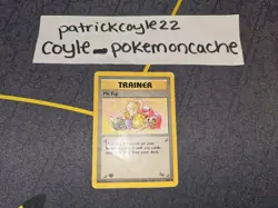 Mr. Fuji 1st Edition Uncommon Trainer Card Fossil 58/62 Heavily Played - Image 1