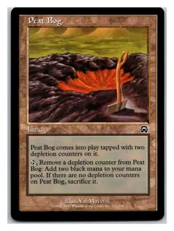 Mercadian Masques #322 Peat Bog - MTG Card - Image 1