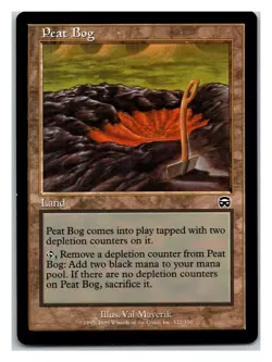 Mercadian Masques #322 Peat Bog - MTG Card - Image 1