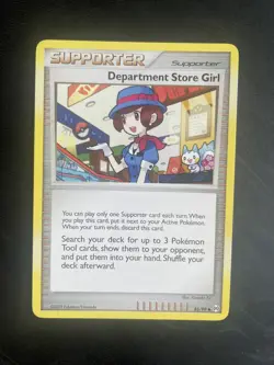 Department Store Girl 85/99 Platinum Arceus Pokemon Card NM - Image 1