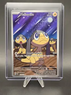 Helioptile 143/132 Me01 Mega Evolution Holo Pokemon TCG Card - Image 1