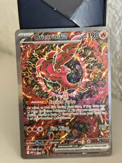 Oricorio EX SIR Black Star Promo Card #24, Charizard EX Super Premium Collection - Image 1