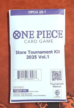 One Piece Card Game Store Tournament Kit 2025 Vol 1 with Free Shipping - Image 1