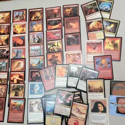 Angels Doubling DAMAGE BURNS Custom Complete COMMANDER DECK. ALL 100 Magic Cards - Image 2