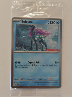 Suicune GameStop Stamped Promo Card 026/094 (New & Factory Sealed) - Image 1