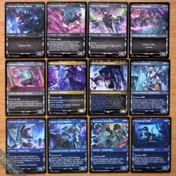 Set of 12 Kamigawa Ninja Showcase Creatures (Magic MTG) Silver-Fur Master - Image 1