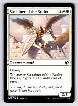Sustainer of the Realm C Iconic Masters # 35 NM Normal - Image 1