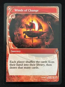 1x MTG Winds of Change (Future Sight) - Mystery Booster 2 (MB2) #201 - Image 1