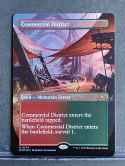 Commercial District (Borderless); Foil; Murders at Karlov Manor - Image 1